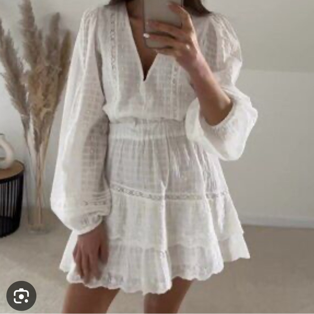 Zara White dress